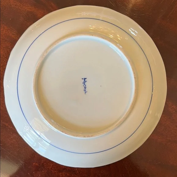 Vintage Andrea by Sadek “Blue Peacock Collection” Plate - Picture 2 of 5